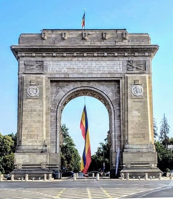 Bucharest Private Tours Triumphal Arch Front Bucharest Private Tours Triumphal Arch Front